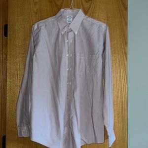 Brooks Brothers Red Striped Dress Shirt